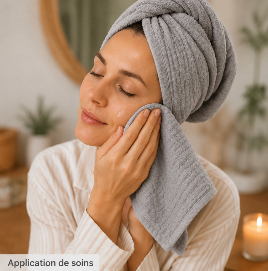 Serviette Visage Coccooning® en Mousseline