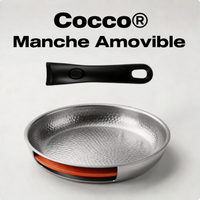 Cocco® - Poêle avec manche Amovible